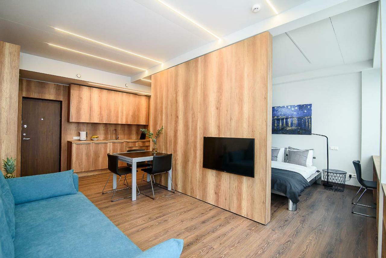Apartment With Amazing View! Аеропорт Вільнюс Екстер'єр фото