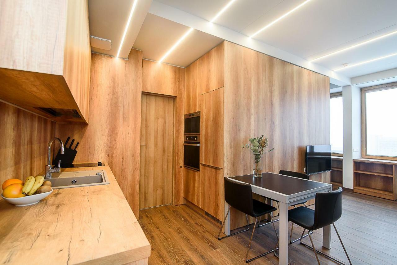 Apartment With Amazing View! Аеропорт Вільнюс Екстер'єр фото
